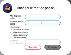 Figure n°2 : Pop-up Changer MDP